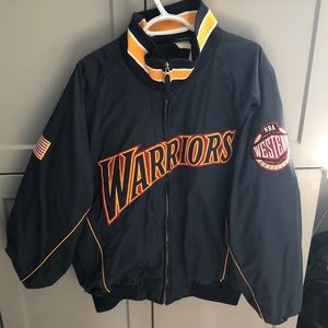 Vintage NBA Warriors Jacket